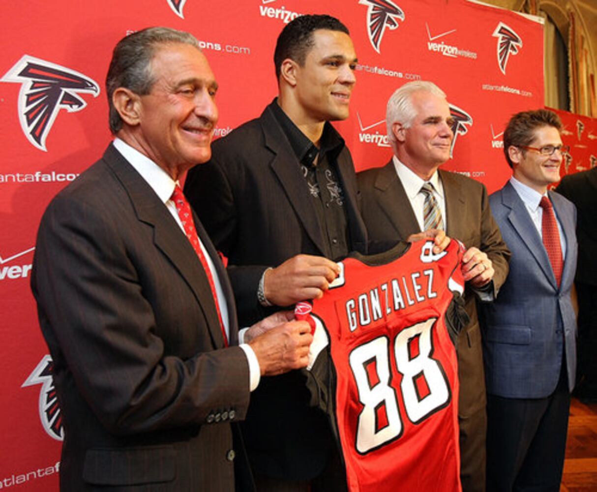 The newest Falcon: Tony Gonzalez