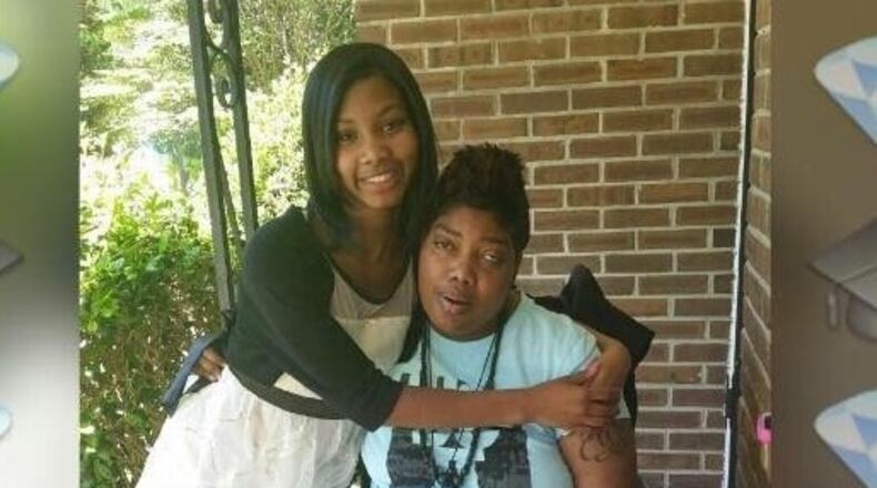 India Chapman (left) pictured with her mother Schara. India Chapman was fatally stabbed Aug. 31, 2018 in DeKalb County.