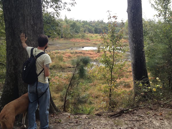 The lake and wetlands at Constitution Lakes provide opportunities for wildlife viewing. (Courtesy of Jonah McDonald)