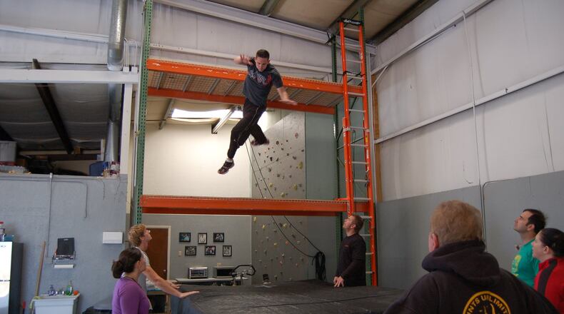 L.A. Stunts Training Center in Buford features intensive, in-depth classes taught by professional stuntpeople. Students in the six-day “Stunt Boot Camp” learn how to realistically fight, fall, get hit by a car and more on camera — and what it takes to work in a professional setting. CONTRIBUTED BY SHELBY SWATEK