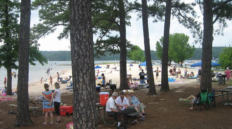 Crowds are expected the Fourth of July weekend at Allatoona Lake, and when parking lots are full, the gates will be closed. U.S. ARMY CORPS OF ENGINEERS