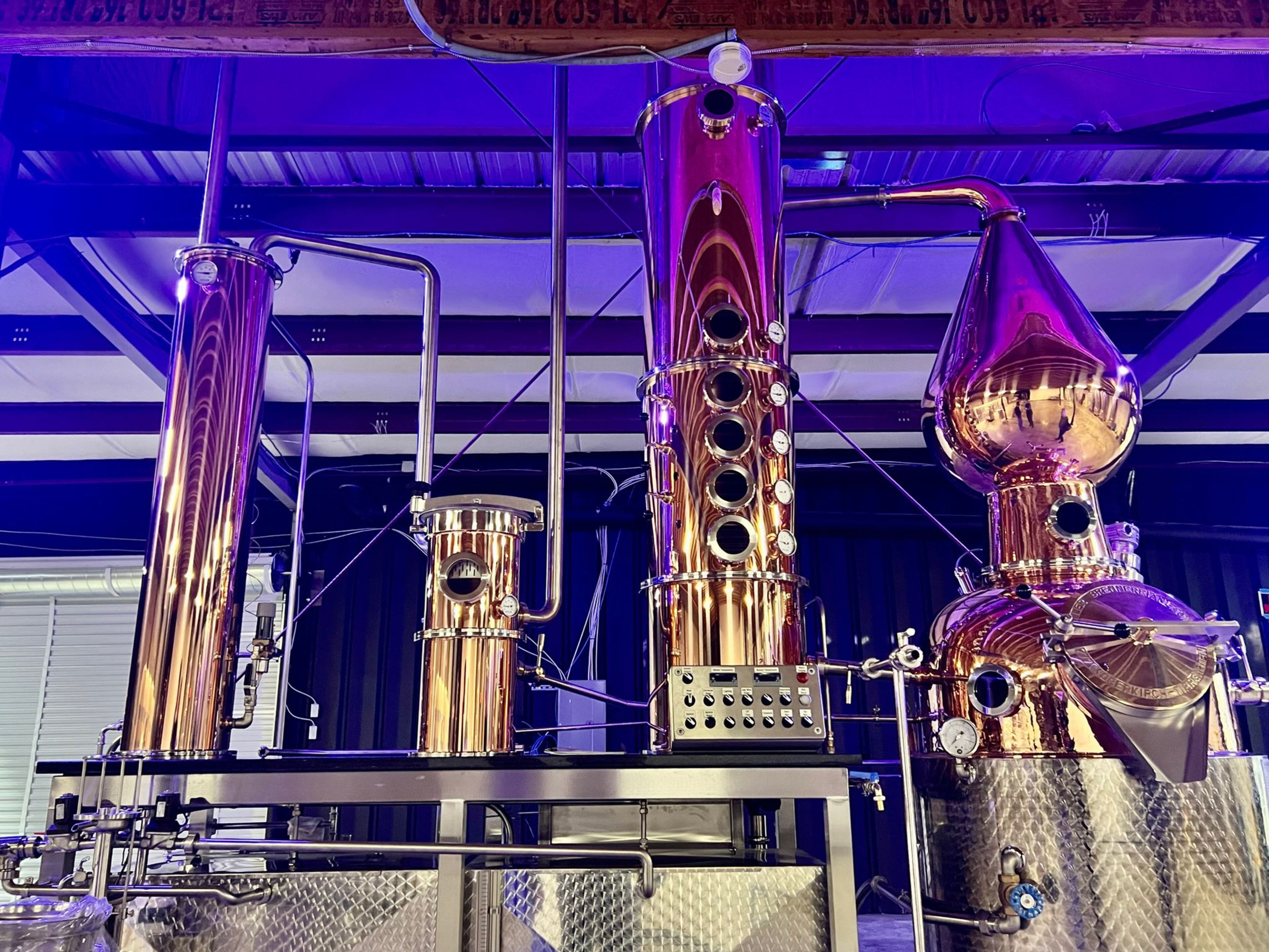 House of Applejay uses a German-made still to make the vodka used in its liqueurs. (Courtesy of House of Applejay)