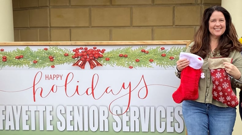 Fayette Senior Services Care Manager Natalie Hynson is helping to coordinate the annual Hope for the Holidays, with a Dec. 5 deadline to receive gifts from the community for senior residents in need. (Courtesy of Fayette Senior Services)