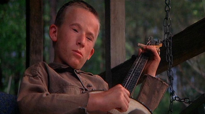 Billy Redden as "Lonnie" in the 1972 iconic Georgia film "Deliverance"