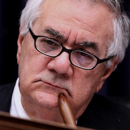FILE - House Financial Services Committee Chairman Barney Frank, D-Mass., presides over the committee's hearing on Capitol Hill in Washignton, Feb. 11, 2009. (AP Photo/Haraz N. Ghanbari, File)