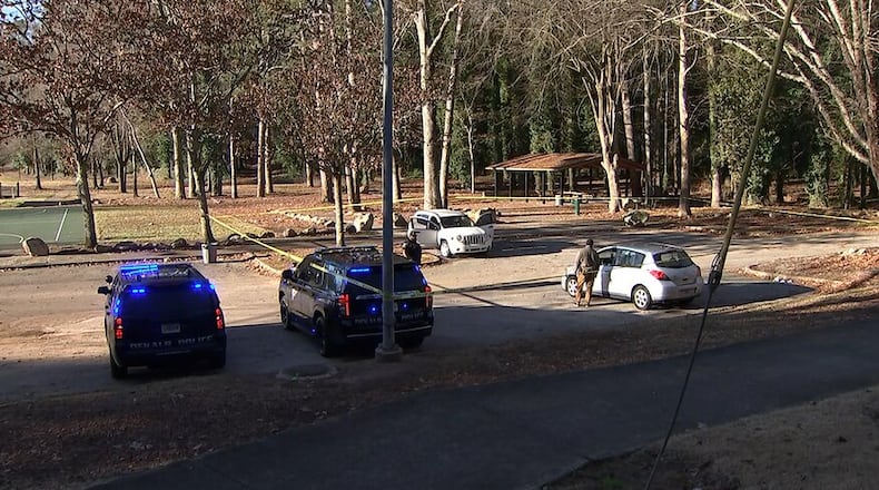 Tyrin J. Maddox, 21, was arrested Wednesday after authorities said he shot a man to death at a DeKalb County park this month.