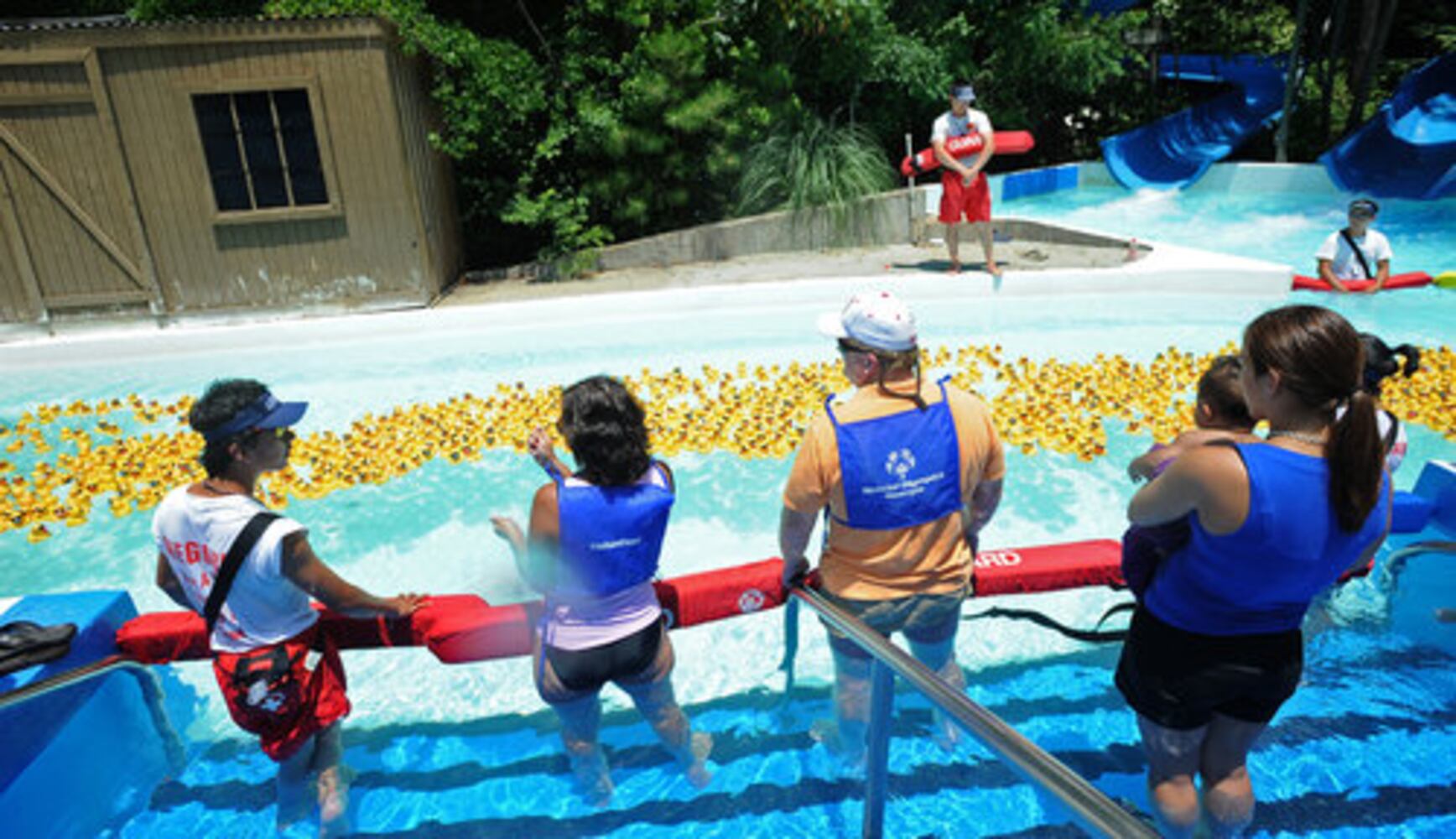 Rubber duck derby benefits Special Olympics
