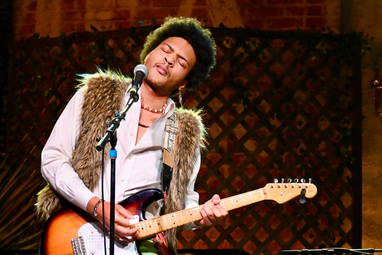 Buddy Red, whose real name is Messiah Harris, is the oldest son of rapper T.I. At 26, Red is charting new territory for his family, as a blues-rock musician with a lot of soul. (Kim Reed)