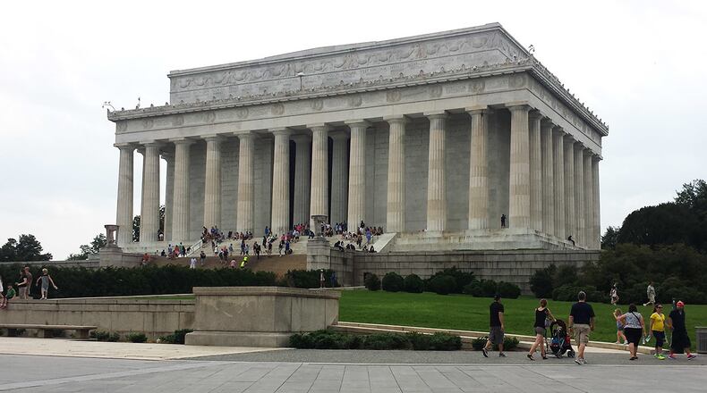 Kids will love seeing all of the monuments and memorials in Washington.