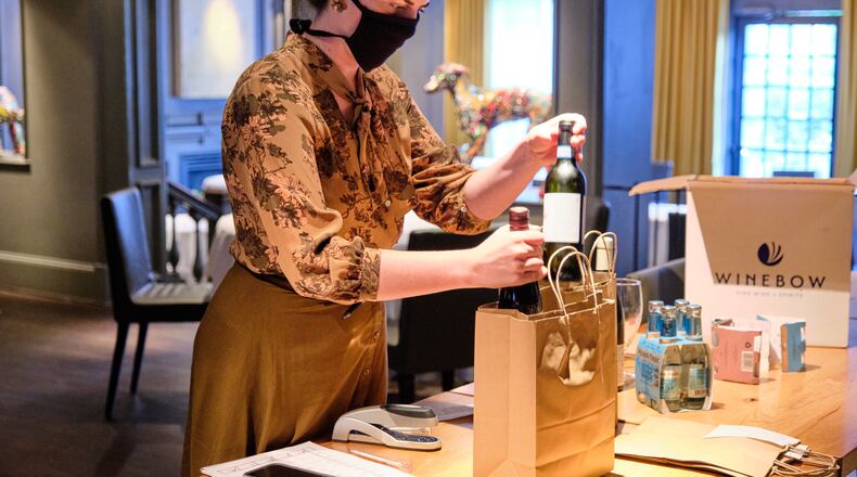 Aria has made its wine list available online. Courtesy of Melissa Libby & Associates