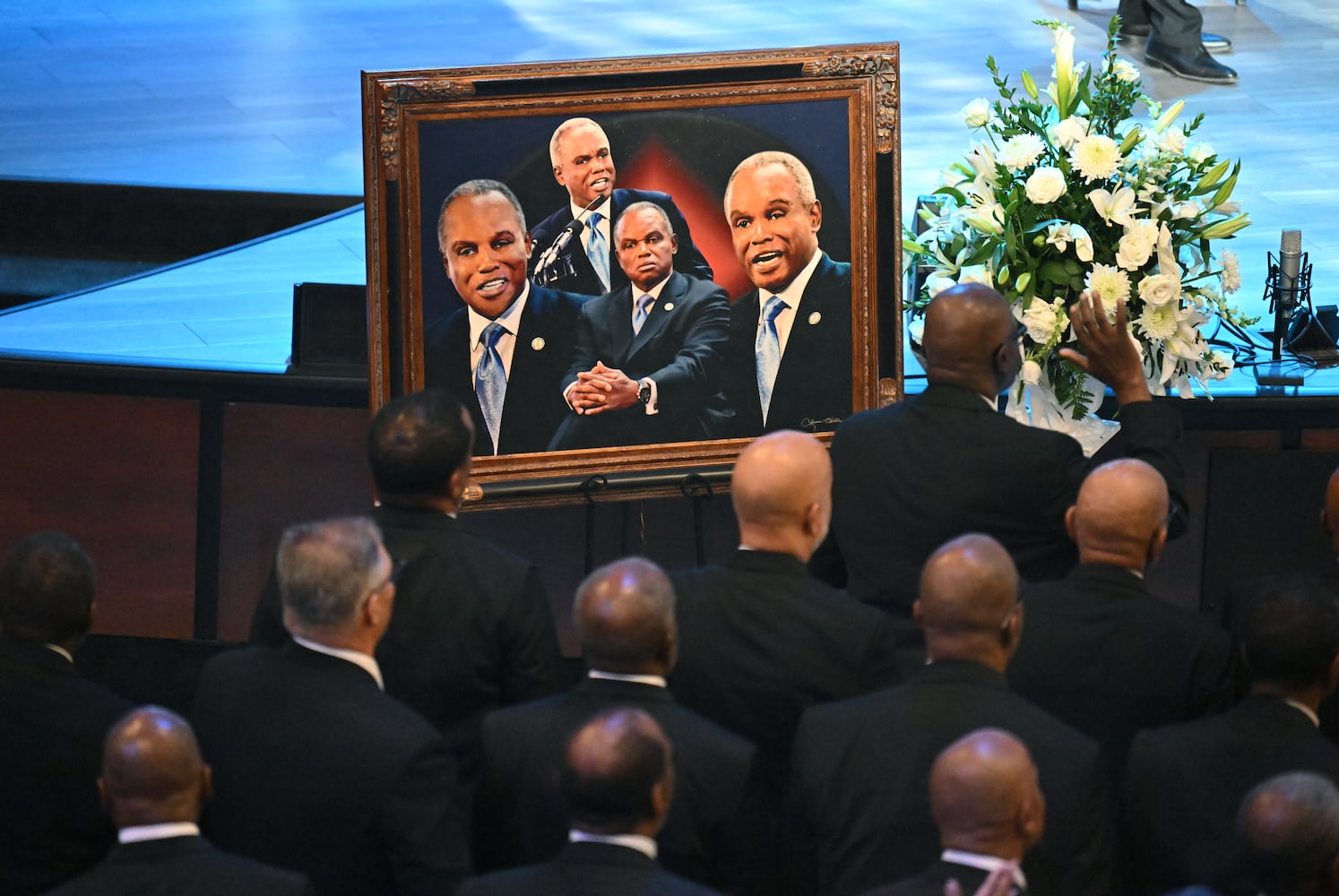 David Scott funeral