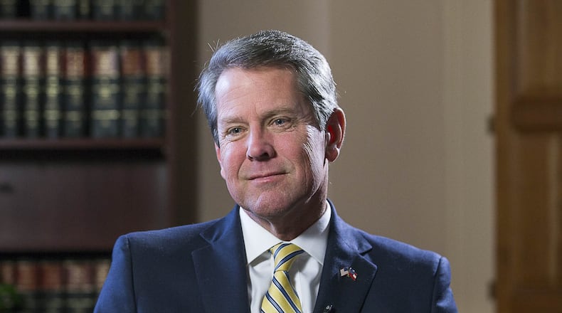 New Republican Gov. Brian Kemp begins his term with an approval rating of 37.2 percent, according to an Atlanta Journal-Constitution poll of registered voters. (ALYSSA POINTER/ALYSSA.POINTER@AJC.COM)