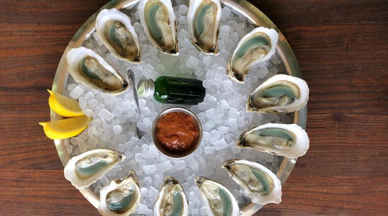 Available for a limited time, Divine Pine oysters from North Carolina can be found at Watchman’s Seafood and Spirits at Krog Street Market in Atlanta. CONTRIBUTED BY WATCHMAN’S SEAFOOD AND SPIRITS