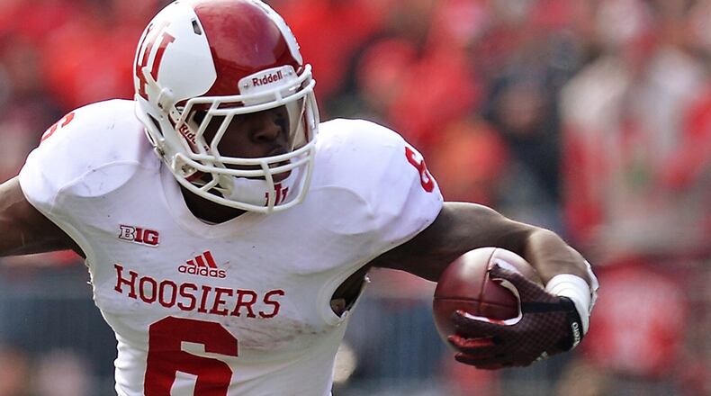 Running back Tevin Coleman set Indiana's single-season rushing record (2,036 yards on 207 carries) as a junior.