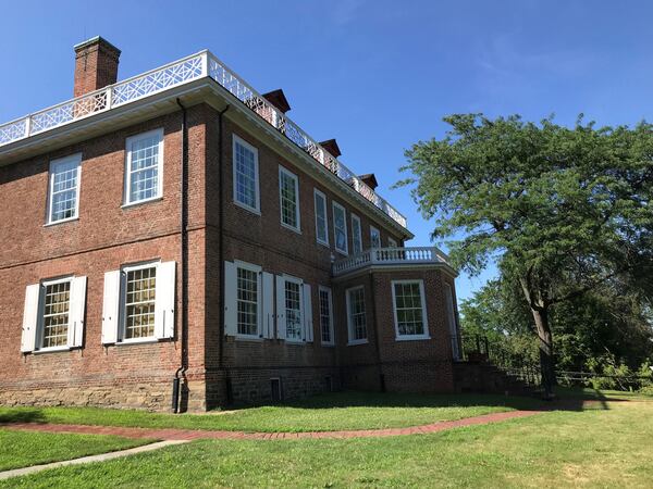 In an undated image provided by New York State Office of Parks, Recreation and Historic Preservation, the Schuyler Mansion Historical Site in Albany, N.Y., former home of the powerful family Alexander Hamilton married into. 