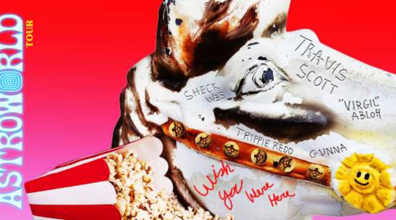 Travis Scott's tour comes to Atlanta in November.