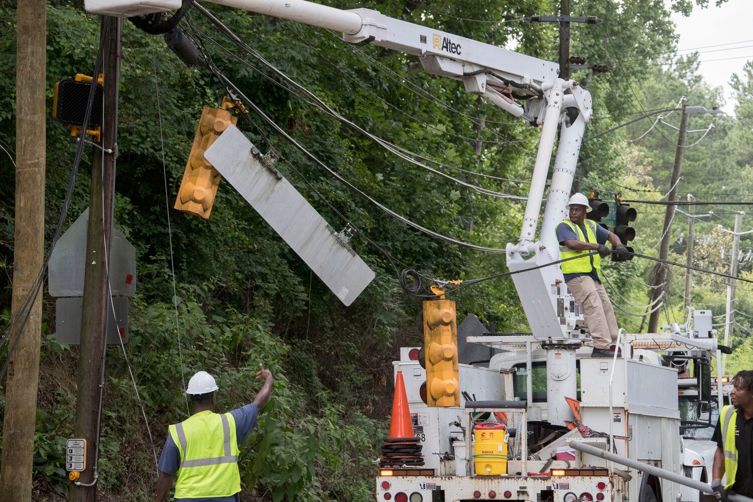 PHOTOS: Trees down after storms in metro Atlanta