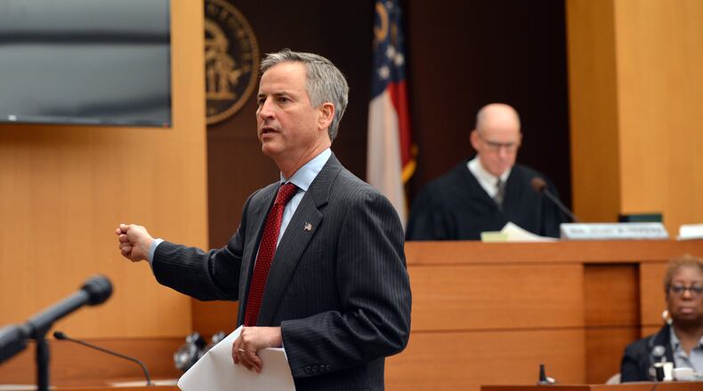 Former prosecutor Ken Hodges is treasurer of the State Bar of Georgia. BRANT SANDERLIN /BSANDERLIN@AJC.COM