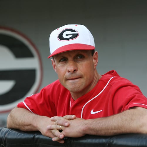 David Perno, pictured here in 2013, is now the head football coach at Clarke Central in Athens. (AJC file photo)