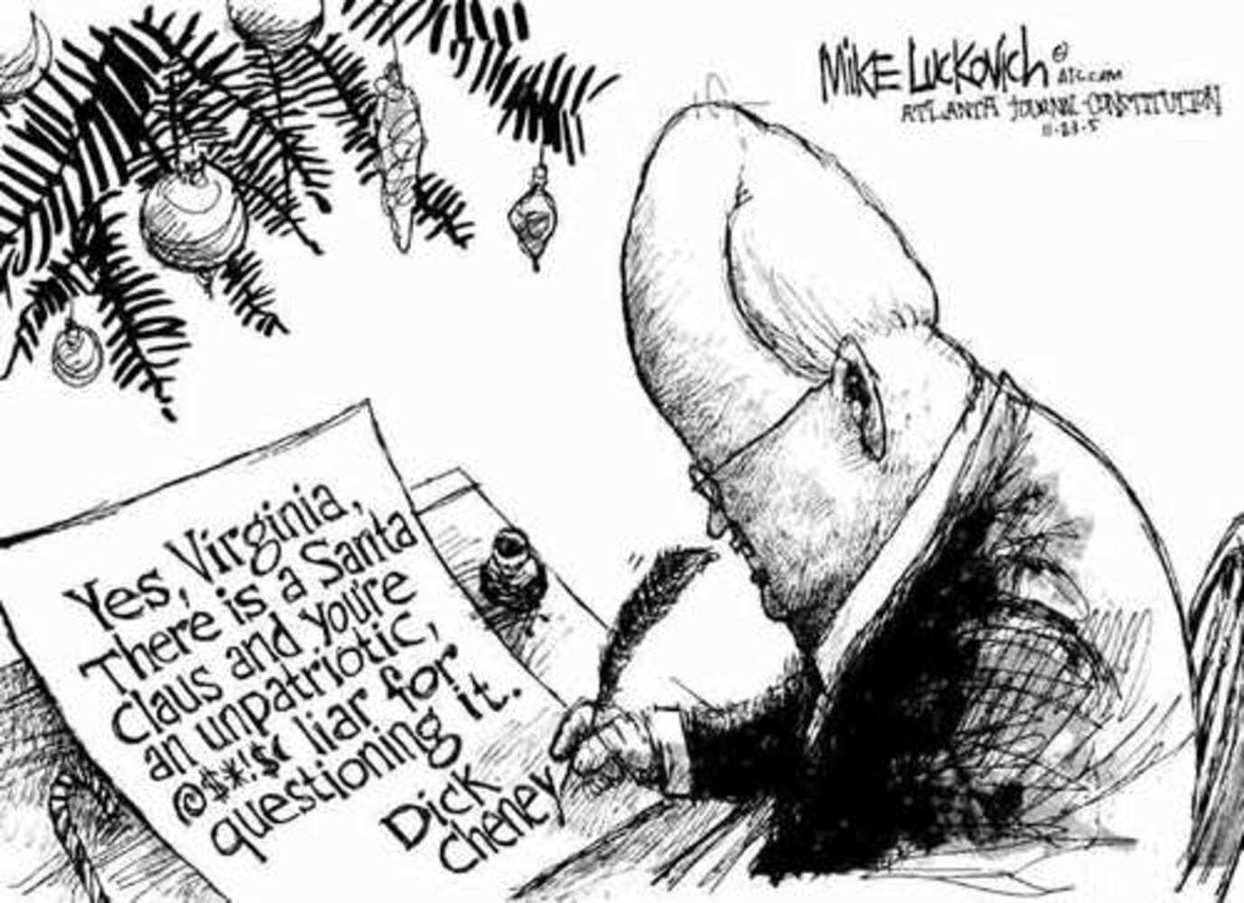 Mike Luckovich: 2005