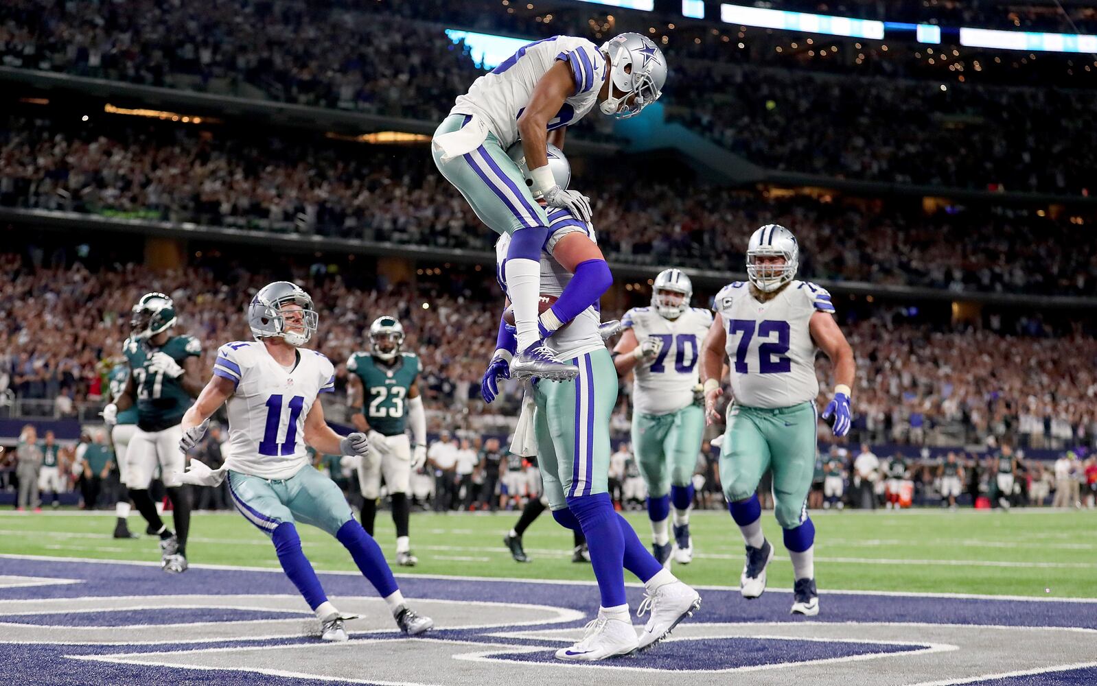 Photos: NFL to allow celebrations -- well some of them