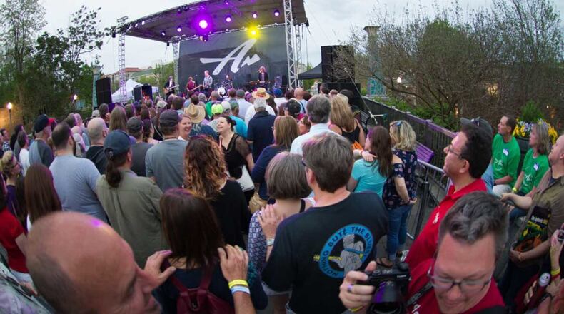 A shot from the 2018 Amplify Decatur Music Festival.