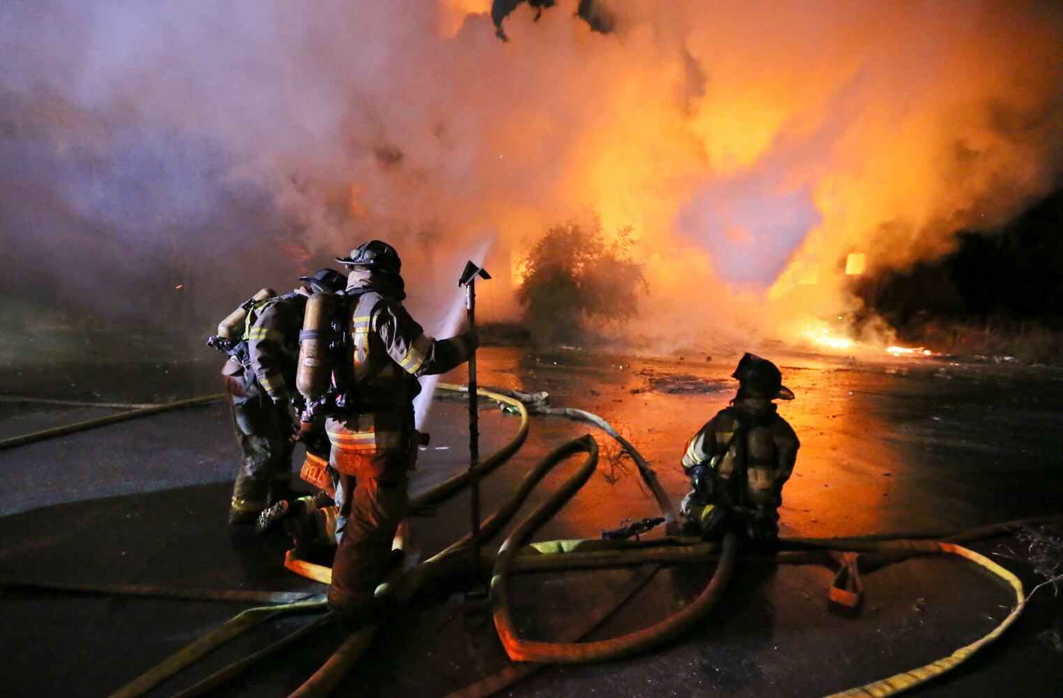 Into the fire