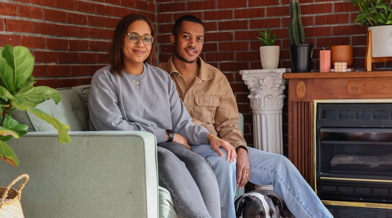 Holy and Khalid Smith closed on a house in Atlanta in October 2023. Elijah Nouvelage/Bloomberg