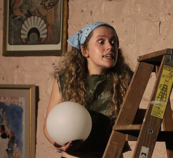 Playwright Kate Crabtree performed her one-woman-show "Someone Else's Child" earlier this summer at Atlanta Fringe Festival. The production stages as part of Essential Theatre Festival at 7 Stages on Thursday. (Courtesy of Atlanta Fringe Festival)