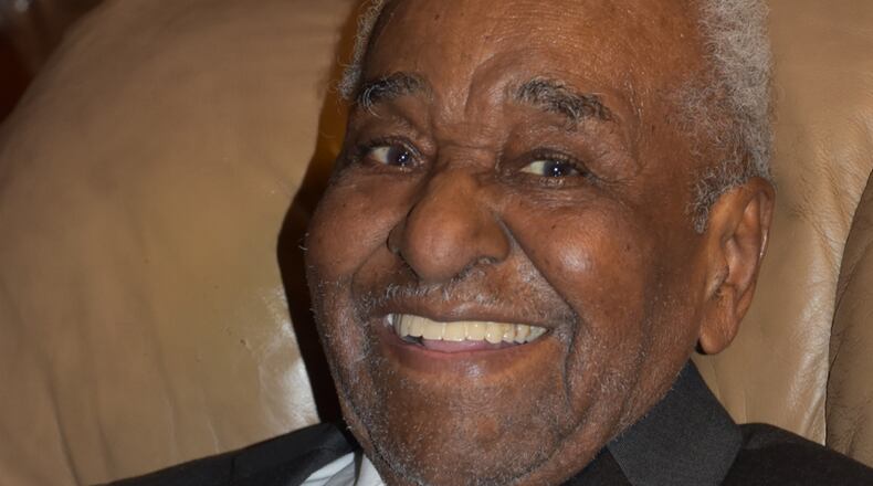 The Rev. Richard E. Tottress, who recently celebrated his 100th birthday, has written more than 6,000 sermons and radio broadcasts during his many years with the Seventh-day Adventist Church. Jill Howard Church for the AJC