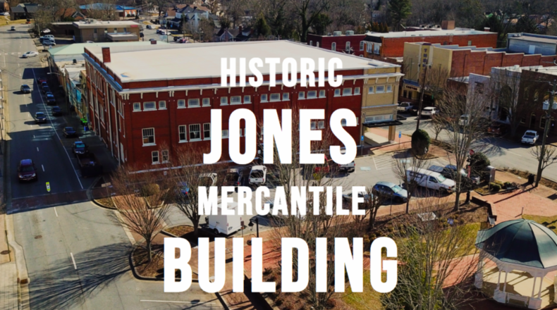The city of Canton is seeking mixed-use development Sought for its historic Jones Mercantile building. CONTRIBUTED