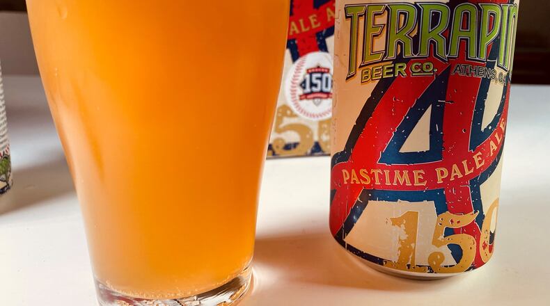 Try Terrapin Pastime Pale Ale and celebrate the Braves 150 anniversary. / Bob Townsend for the Atlanta Journal-Constitution.