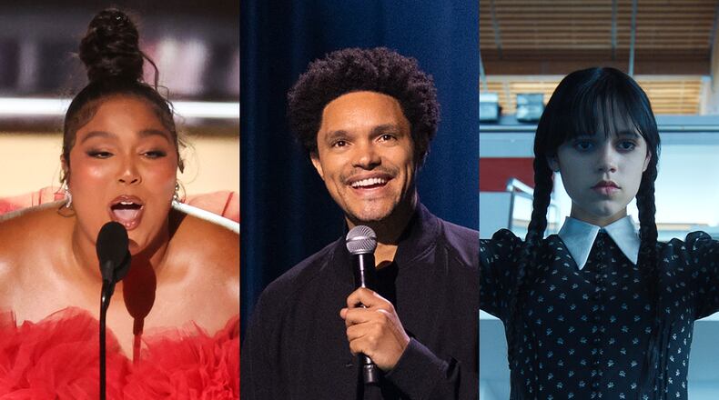 TV this week: HBO Max has a documentary about Lizzo, Netflix has a Trevor Noah stand-up comedy and an Addams Family spin-off "Wednesday." HBO Max/NETFLIX