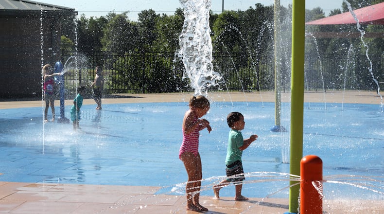 The Forsyth County Parks & Recreation Splash Pad at Old Atlanta Park opens for the summer Saturday, May 25. FORSYTH COUNTY