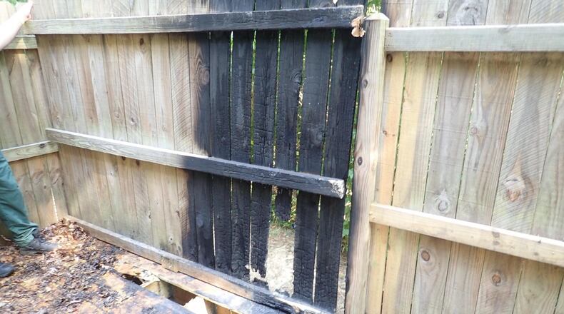 Authorities are investigating a string of fires that were intentionally set inside a Vinings condominium complex this week, officials said.