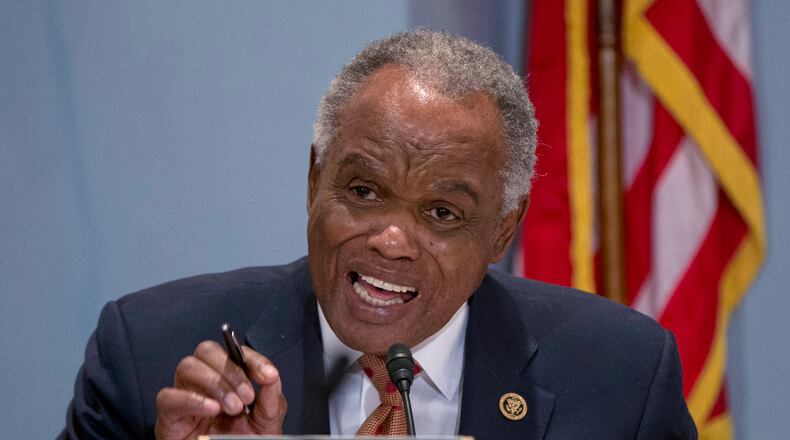 Rep. David Scott, D-Ga., was "one of Georgia’s longest-serving voices in Washington D.C. and a tireless advocate for the people he served,' Atlanta Mayor Andre Dickens said. (Carolyn Kaster/AP 2015)