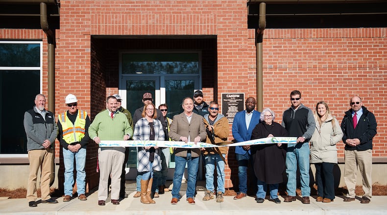 A new administration building for Canton's water pollution control plant has opened in the city. (Courtesy of Canton)