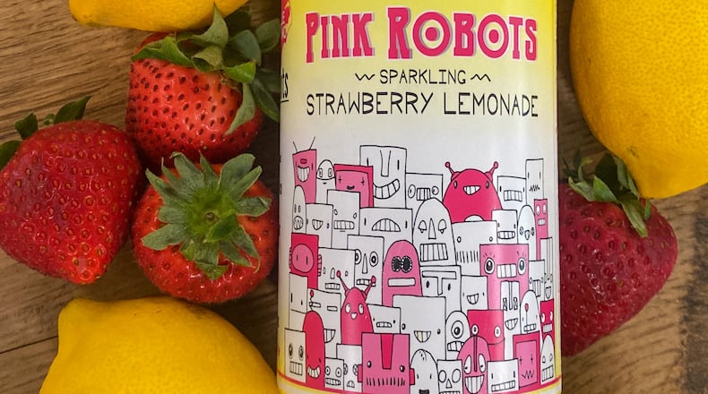 Sparkling strawberry lemonade from Devil’s Foot Beverage Co. Courtesy of Jacob Baumann