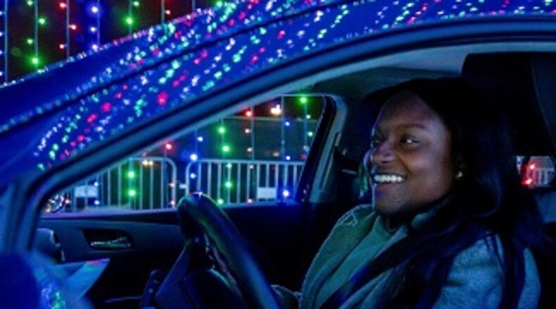 Drive through more than one million lights at Coolray Field in Lawrenceville.