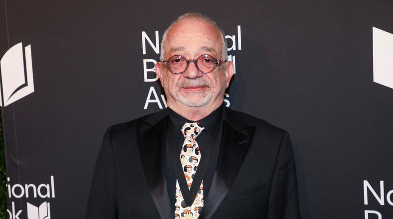 National Book Award in Fiction winning author Rabih Alameddine attends the 76th National Book Awards ceremony at Cipriani Wall Street on Wednesday, Nov. 19, 2025, in New York. (Photo by Andy Kropa/Invision/AP)