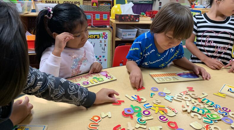 Students in the CHISPA program get help transitioning from home to school.