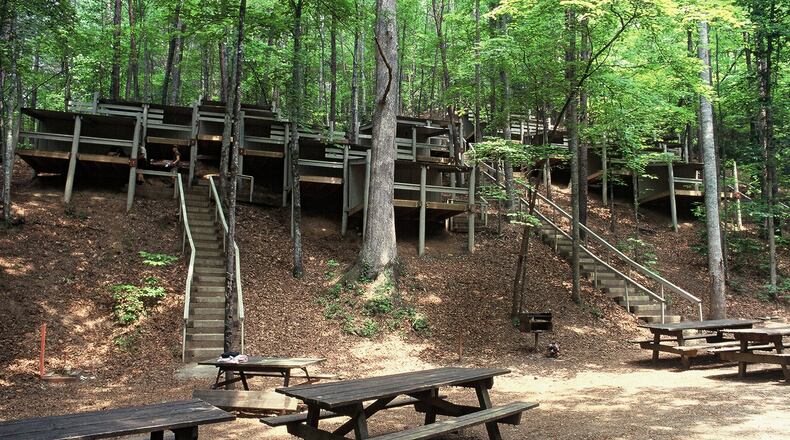 Unicoi State Park’s squirrel’s nest. HANDOUT