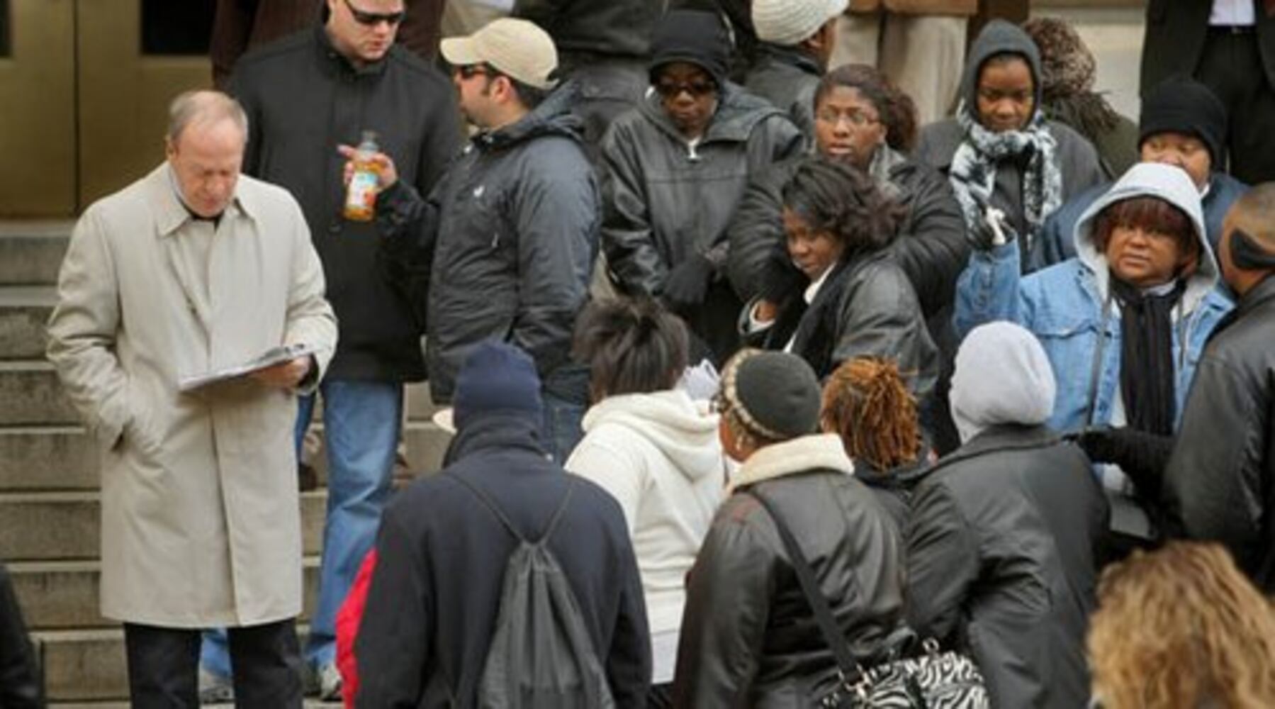 Foreclosure auction