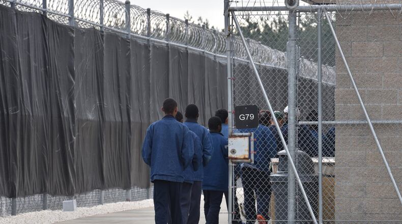 February 15, 2018 Folkston, GA - Georgia is home to three privately operated immigration detention centers, including the Folkston ICE Processing Center near the Georgia-Florida border. HYOSUB SHIN / HSHIN@AJC.COM