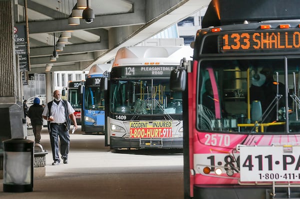 The Doraville station is one of five stations proposed to serve as a regional hub for rapid bus routes MARTA hopes to add along I-285. (FILE/ALYSSA POINTER/ALYSSA.POINTER@AJC.COM)