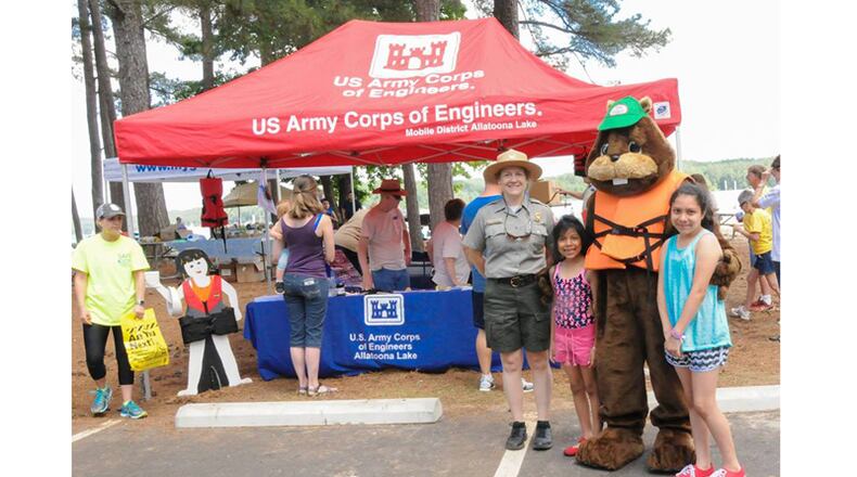 Games, safety lessons and other activities are planned for Kids to Parks/Safe Kids Day on Saturday, May 18, at the Galt’s Ferry Day Use Area at Allatoona Lake. U.S. ARMY CORPS OF ENGINEERS