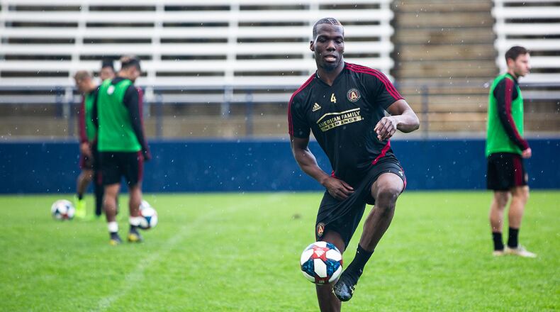 Florentin Pogba will add depth at centerback for Atlanta United. (Atlanta United)