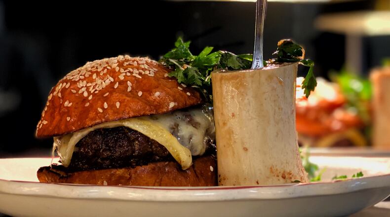 Marcel serves one of the most expensive burgers in town. Courtesy of Hannah Gregus