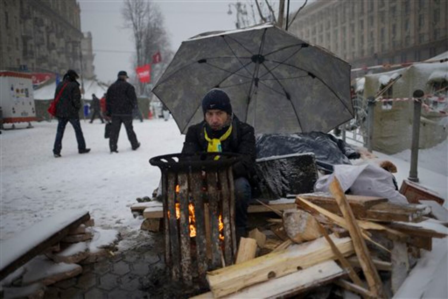 Anti-Government Protest in Ukraine