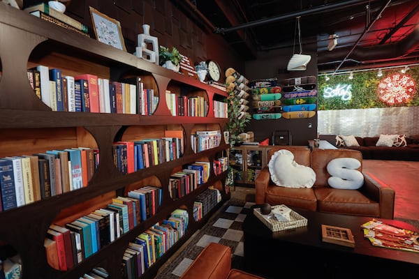 The Schaffers hope their cafe will encourage people to hang around all day. (Natrice Miller/AJC)